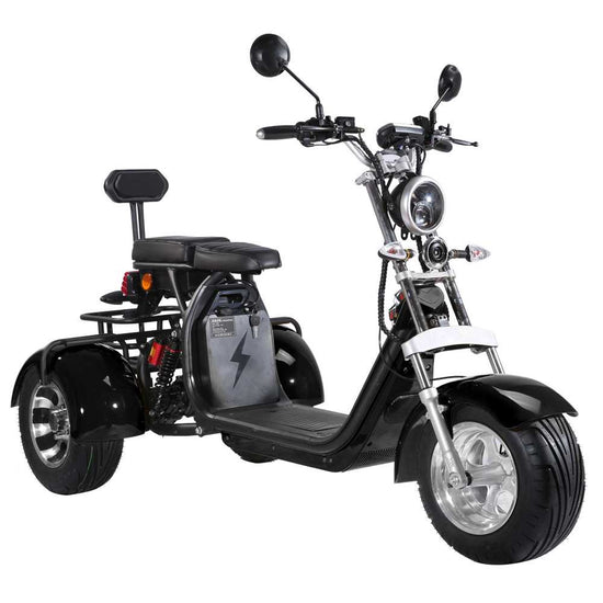 3 Wheel Electric Scooter Trike 60V 40A 2000W CE EEC COC