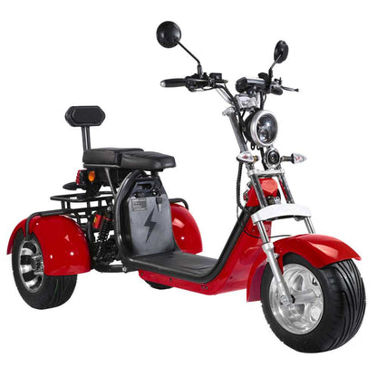 3 Wheel Electric Scooter Trike 60V 40A 2000W CE EEC COC