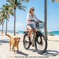 Electric Bike for Women, 468WH 75KM Range, NFC Lock, Rear Rack