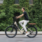 Electric Bike for Women, 468WH 75KM Range, NFC Lock, Rear Rack