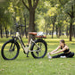 Electric Bike for Women, 468WH 75KM Range, NFC Lock, Rear Rack