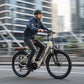 Electric Bike for Women, 468WH 75KM Range, NFC Lock, Rear Rack