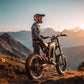 Electric Dirt Bike 60V 30A 45-65 KM/H 110KM Long Range