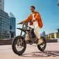 Electric Dirt Bike 60V 30A 45-65 KM/H 110KM Long Range