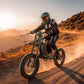 Electric Dirt Bike 60V 30A 45-65 KM/H 110KM Long Range