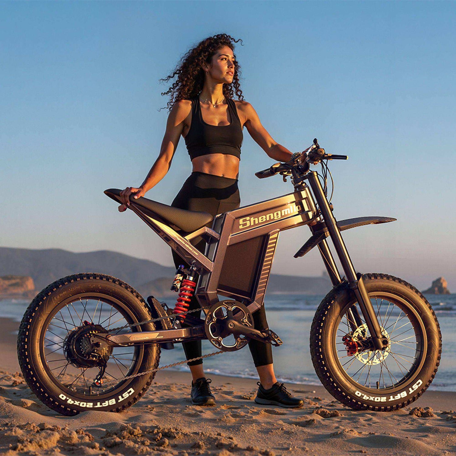 Electric Dirt Bike 60V 30A 45-65 KM/H 110KM Long Range